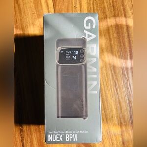 Garmin Index BPM Smart Blood Pressure Monitor - Brand New Sealed